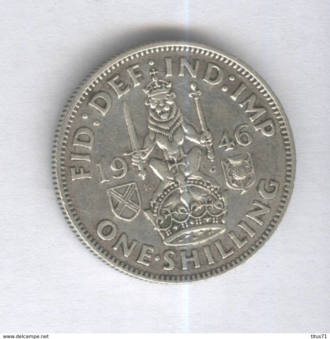 1 Shilling Grande Bretagne / United Kingdom 1946 TTB+ - I. 1 Shilling