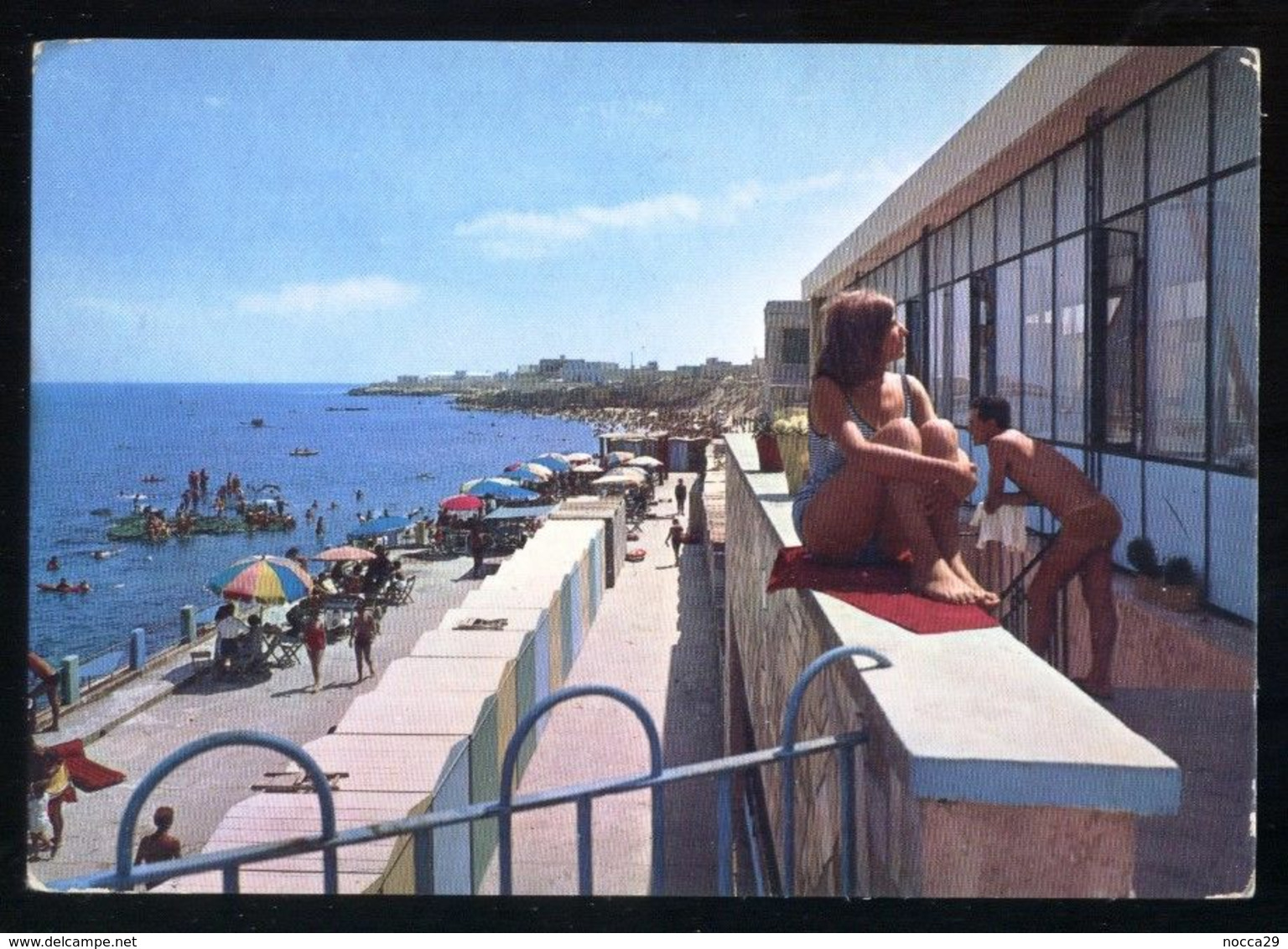 BISCEGLIE - ANNI 70 - CONCHIGLIA ADRIATICA - LA SPIAGGIA - Bisceglie