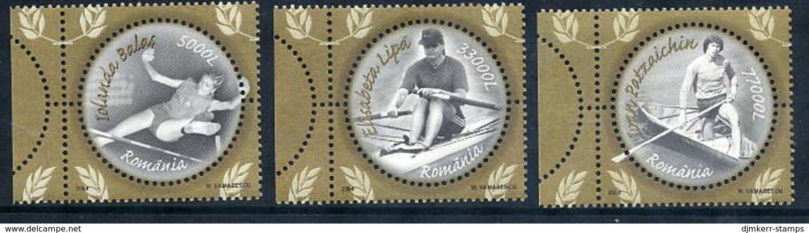 ROMANIA 2004 Sports Personalities.  Michel 5889-91 - Neufs