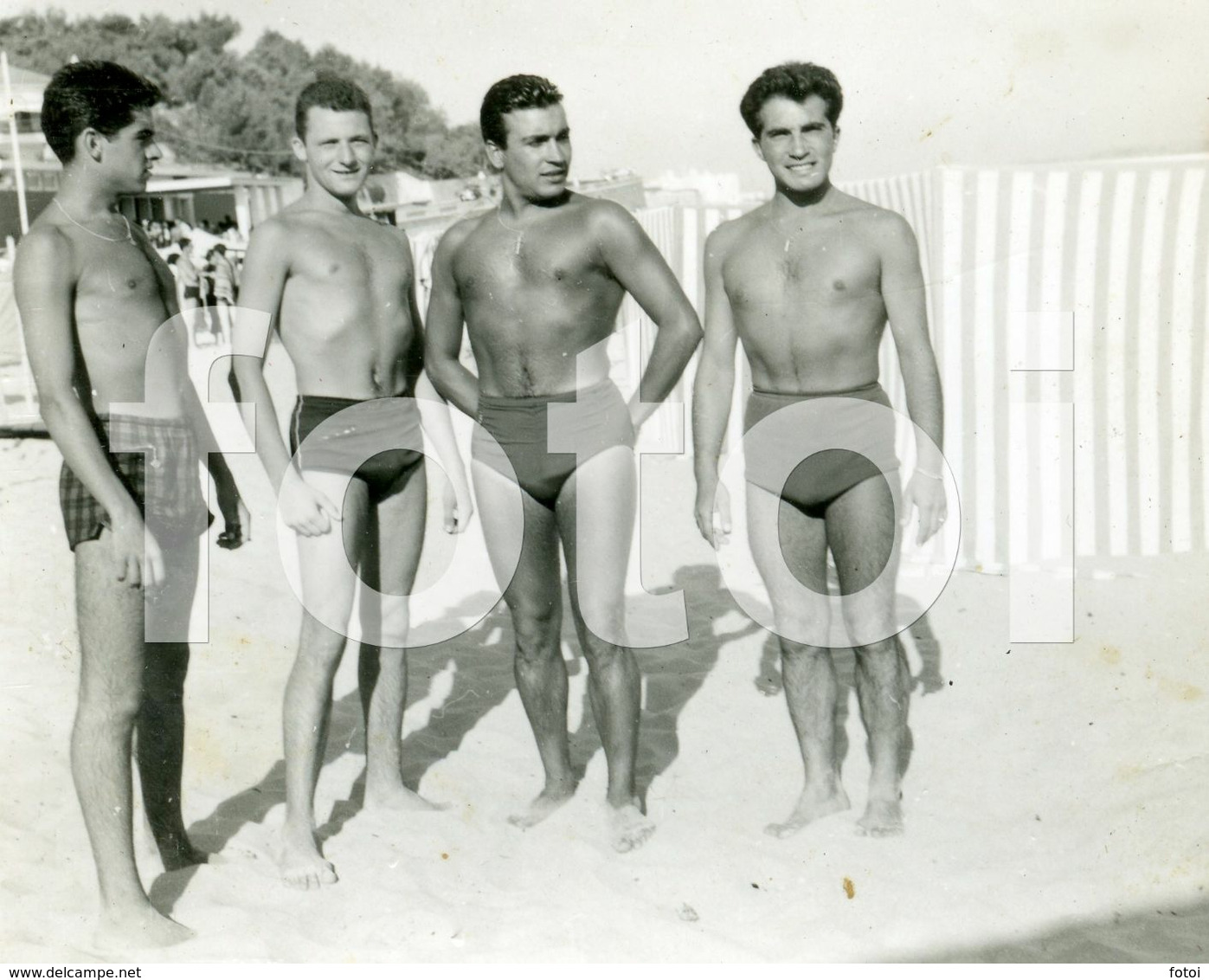 50s  PHOTO FOTO BEACH BOYS PORTUGAL Gay Int - Anonymous Persons