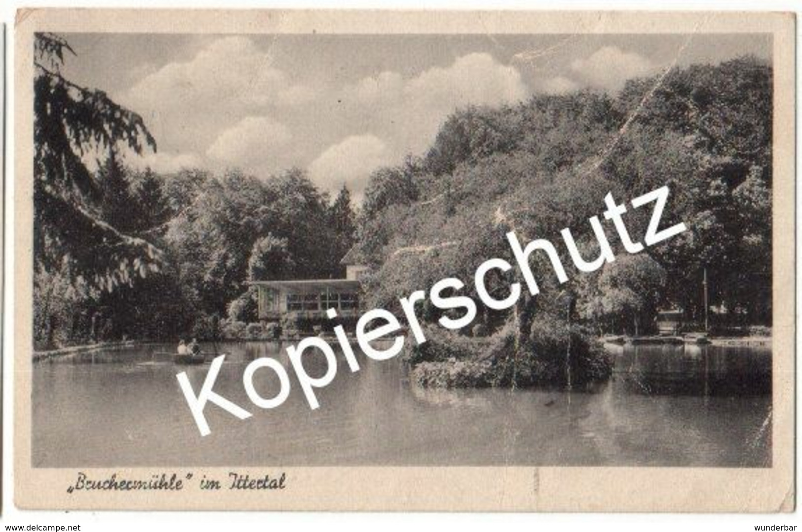 Bruchermühle Im Ittertal 1952  (z6321) - Haan