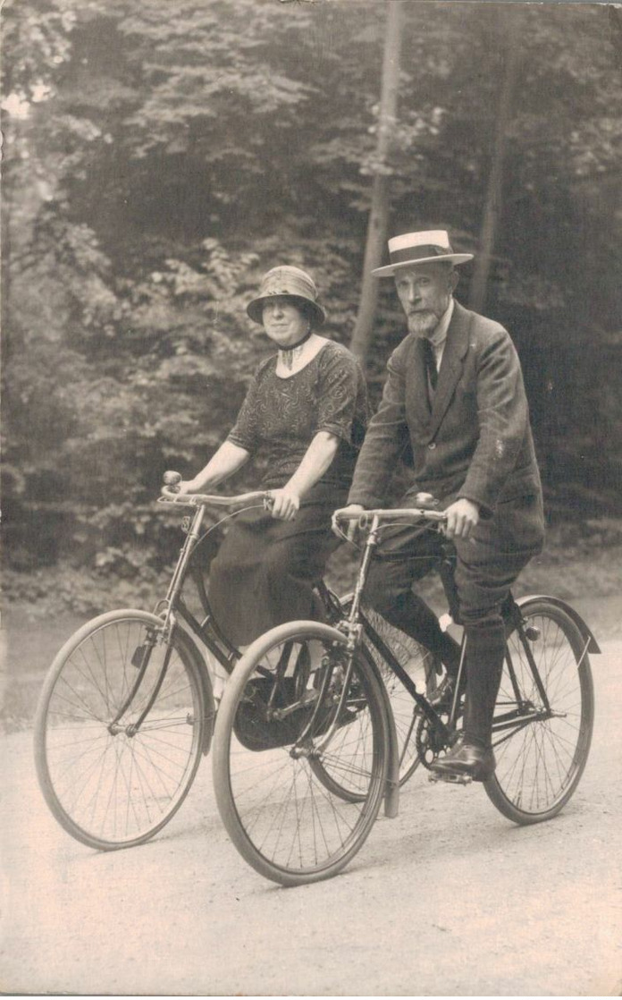 Groenendaal-Carte Photo - Ballade En Vélo ( Forêt De Soignes?? - Hoeilaart