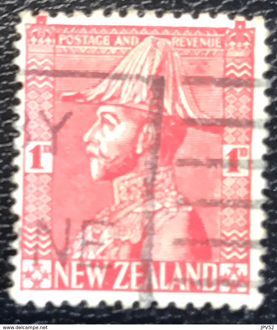 New Zealand - Nieuw-Zeeland  - P2/63 - (°)used - 1926 - Michel Nr. 174A - Koning George V - Usati