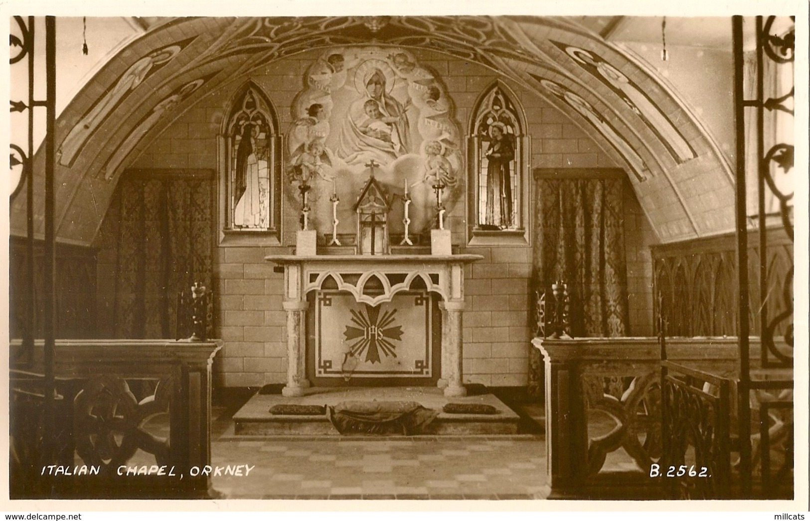 SCOTLAND ORKNEY ISLANDS  ITALIAN CHAPEL INTERIOR  RP - Orkney