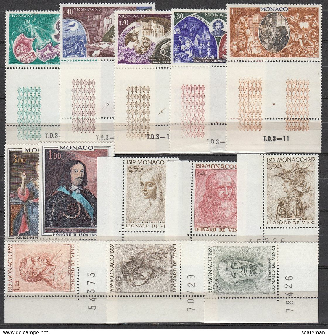 MONACO COLLECTION,many POSTFRISCH,mostly good quality,high cw,used/MNH/MH,see 81 scans [85]