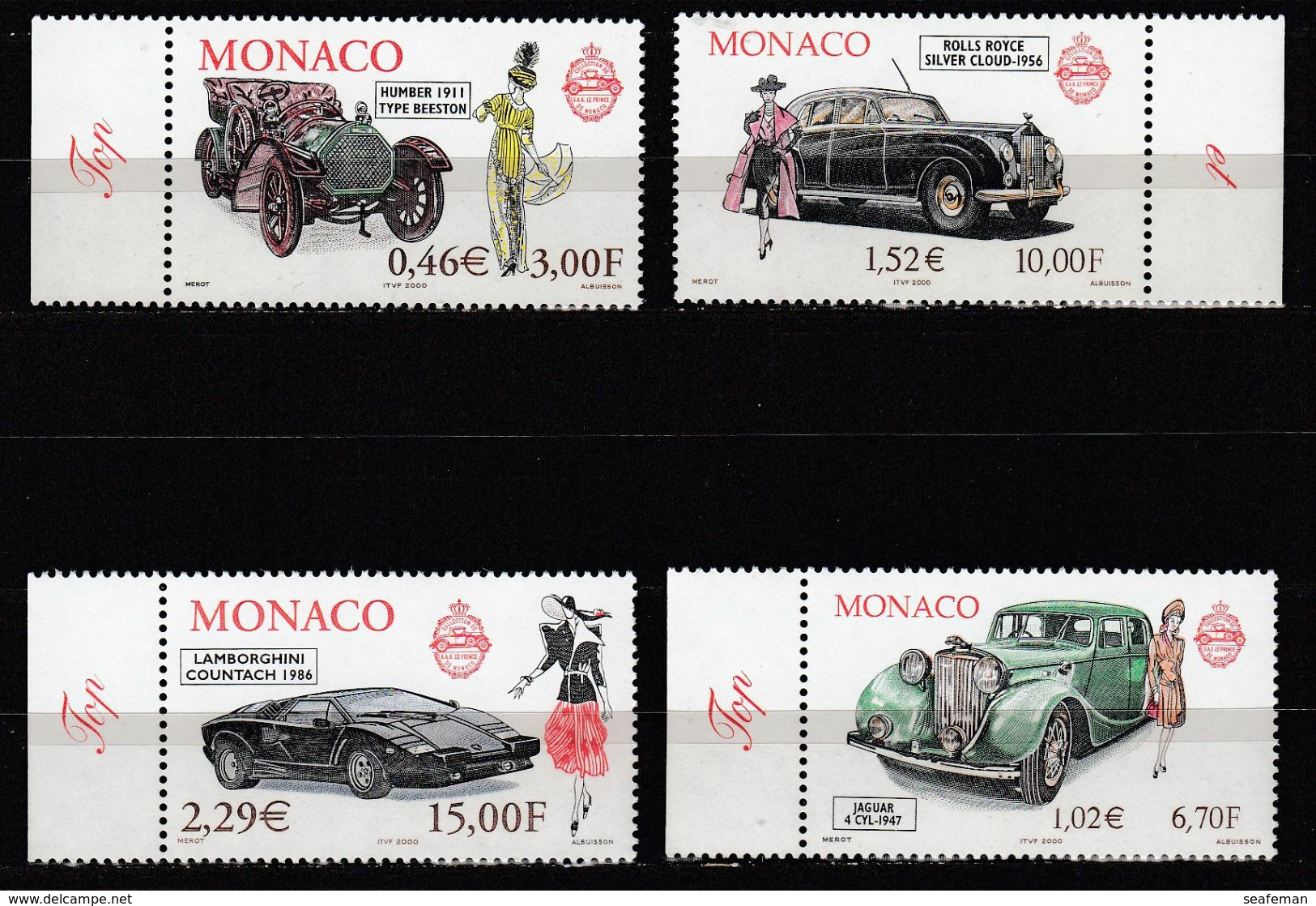 MONACO COLLECTION,many POSTFRISCH,mostly good quality,high cw,used/MNH/MH,see 81 scans [85]