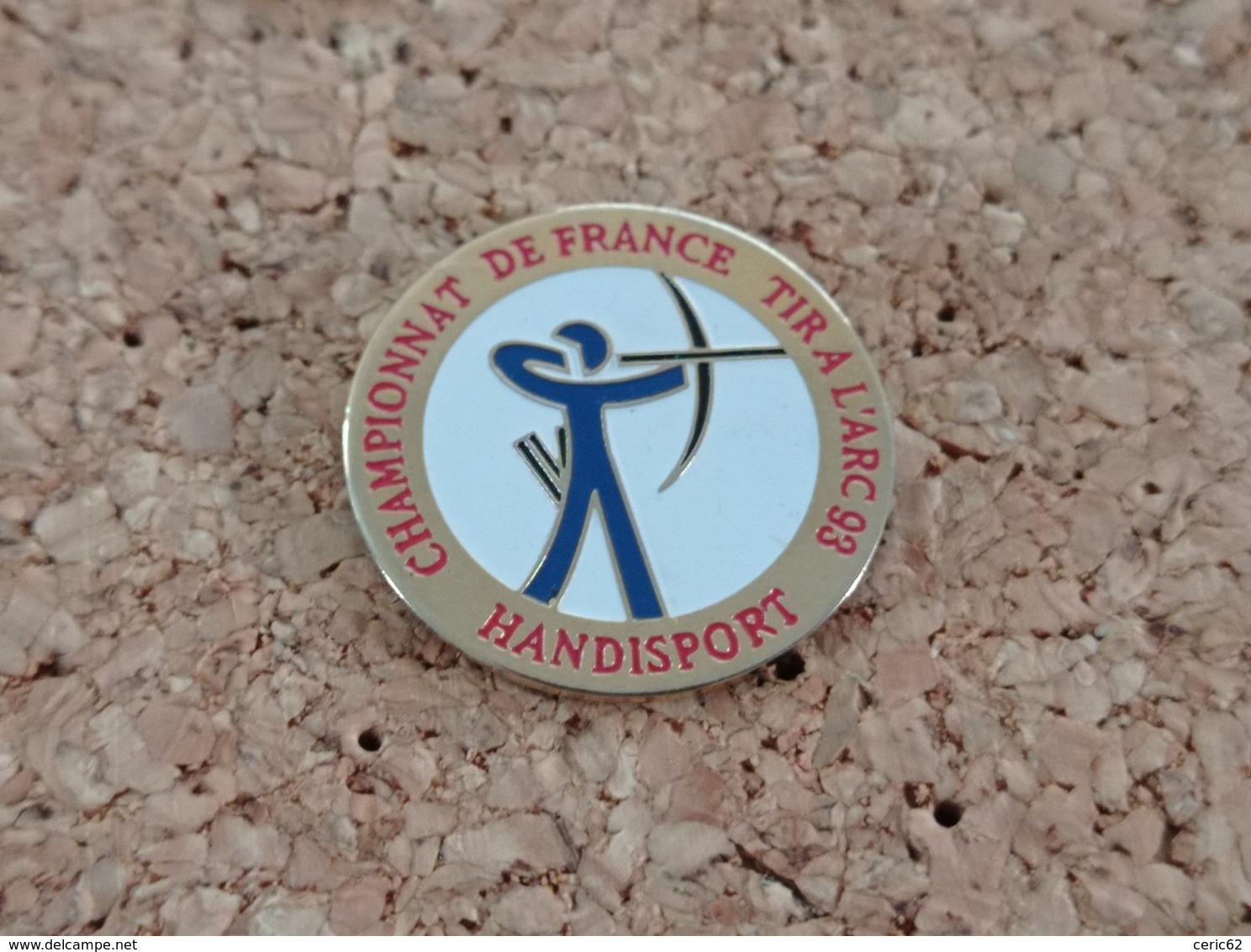 PINS TIR A L'ARC CHAMPIONNAT DE FRANCE HANDISPORT 93 - Tir à L'Arc