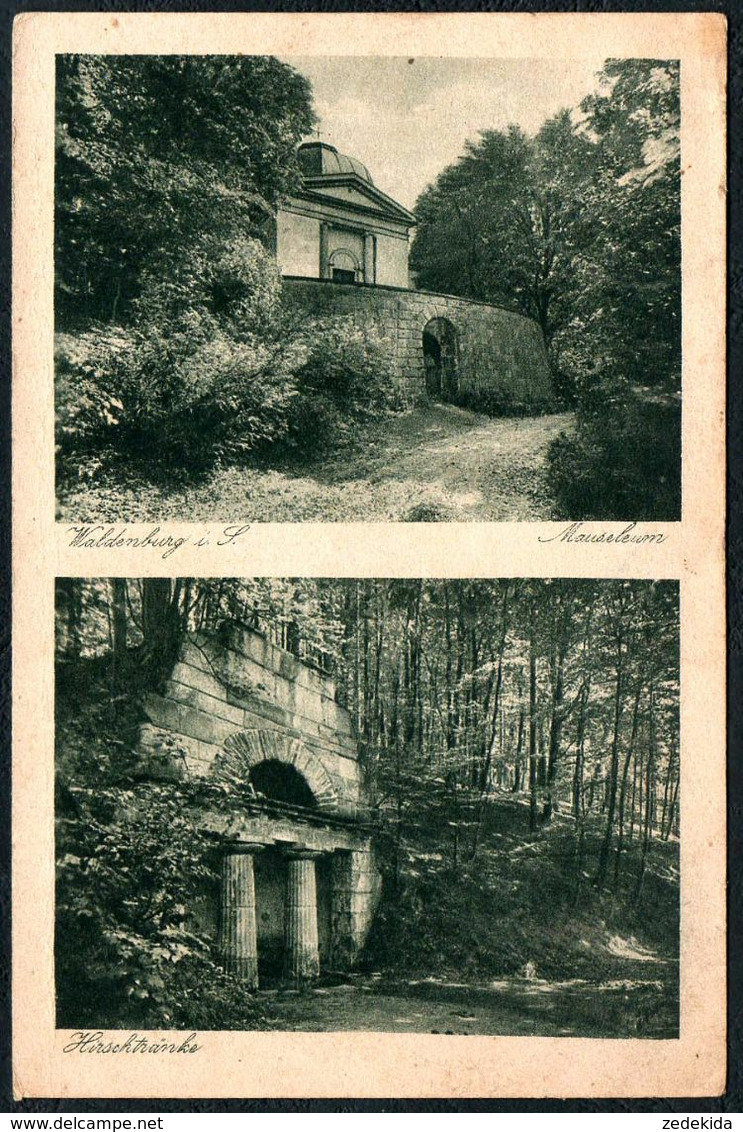 E0499 - Waldenburg Mauseleum Mausoleum - Franz Landgraf - Waldenburg (Sachsen)