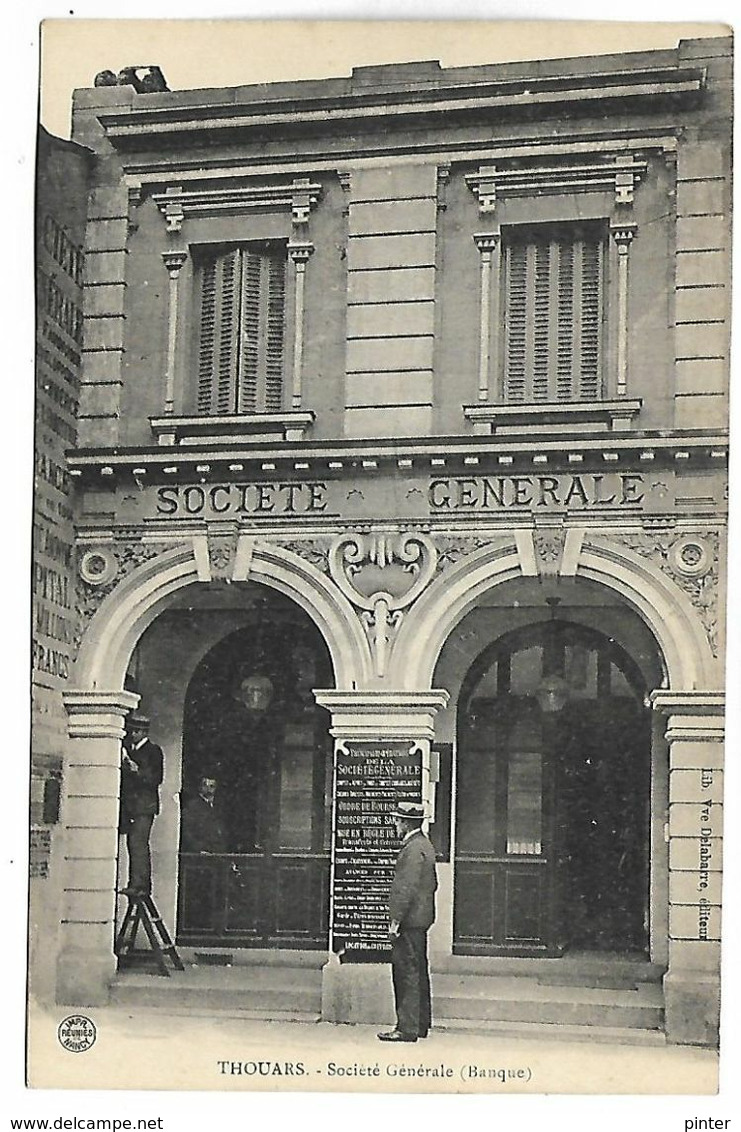 THOUARS - La SOCIETE GENERALE - Banque - Thouars