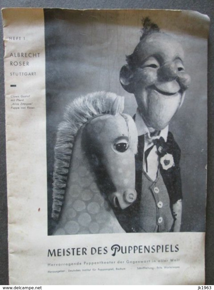 MEISTER DES PUPPENSPIELS, ZWEI MAGAZINE,  MASTER OF MARIONNETTE, TWO MAGAZINES - Theater & Drehbücher