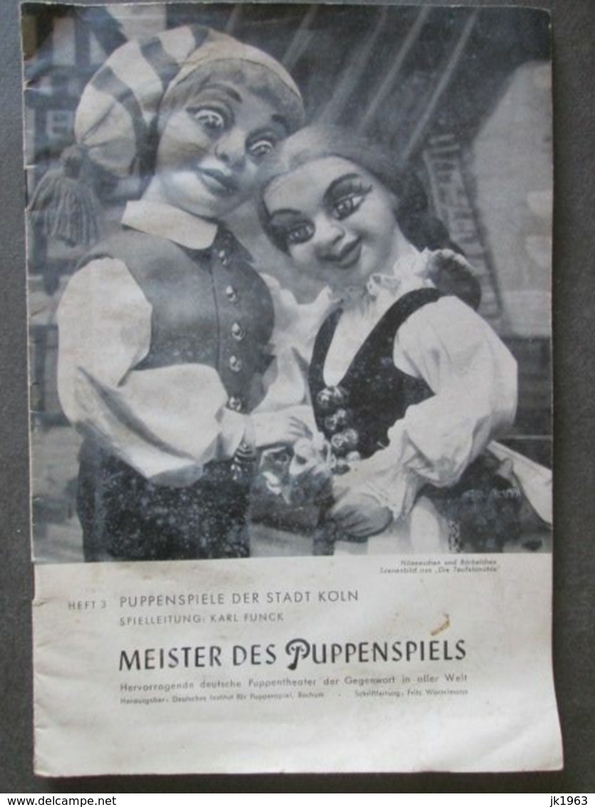 MEISTER DES PUPPENSPIELS, ZWEI MAGAZINE,  MASTER OF MARIONNETTE, TWO MAGAZINES