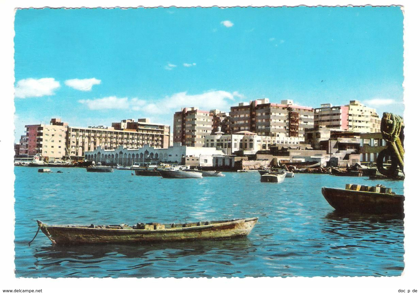 Saudi Arabien - Djeddah - Jeddah Townfrom The Sea - Old View - Saudi Arabia