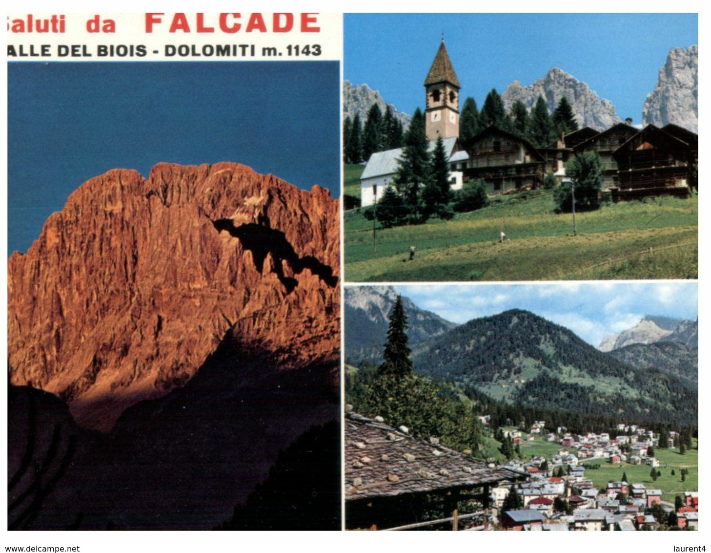 (O 1) Italy - Valle Del Bios - Dolomiti - Altri & Non Classificati