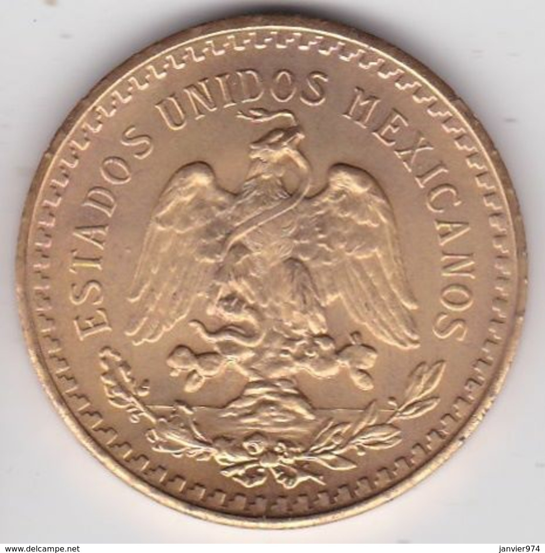 Mexique. 50 Pesos Or 1947 Contrefaite. 23,4g. Fausse. Fake - Mexico