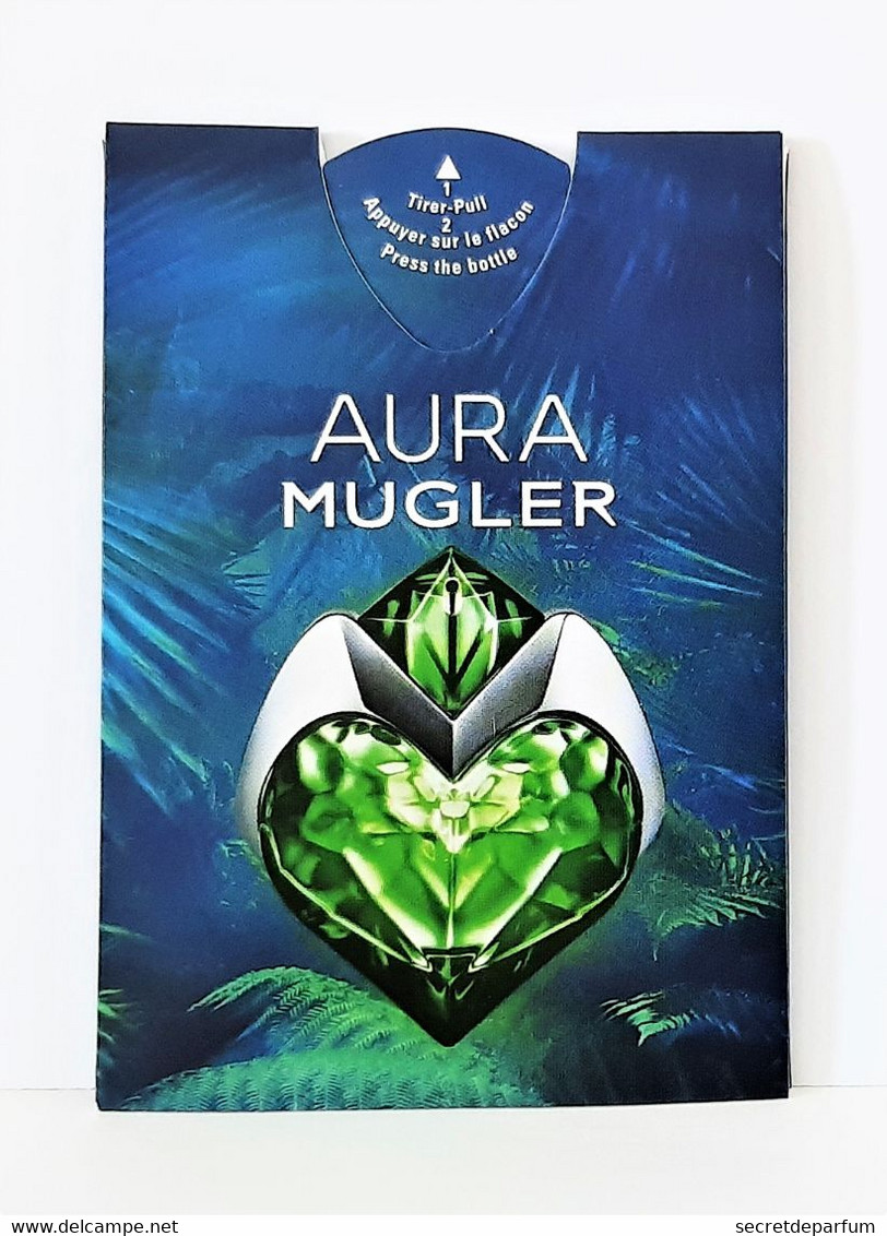 échantillons De Parfum   AURA  De THIERRY MUGLER EDP   Spray Vaporisateur - Parfumproben - Phiolen