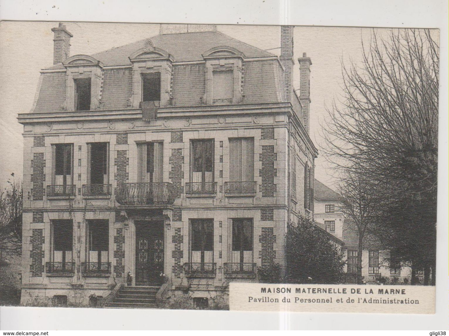 CPA-51-Marne- Chalons-sur-Marne- Maison Maternelle De La Marne- Pavillon Du Personnel Et De L'Administration- - Châlons-sur-Marne