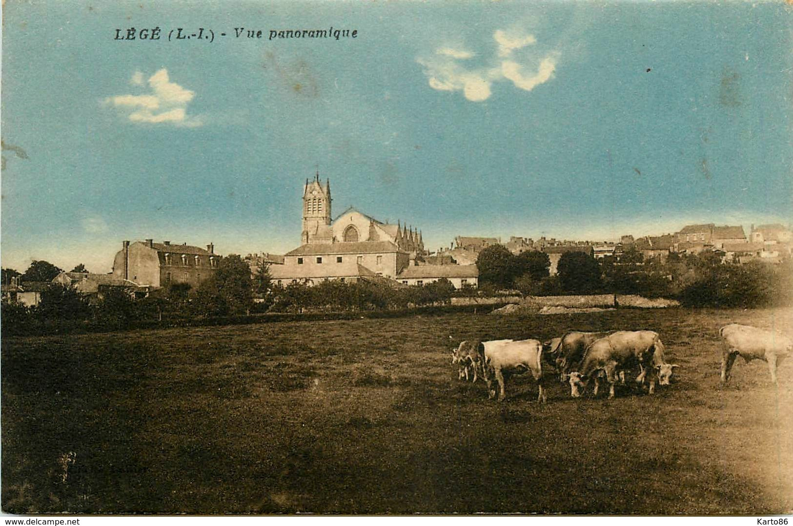 Legé * Vue Panoramique * Panorama De La Commune - Legé