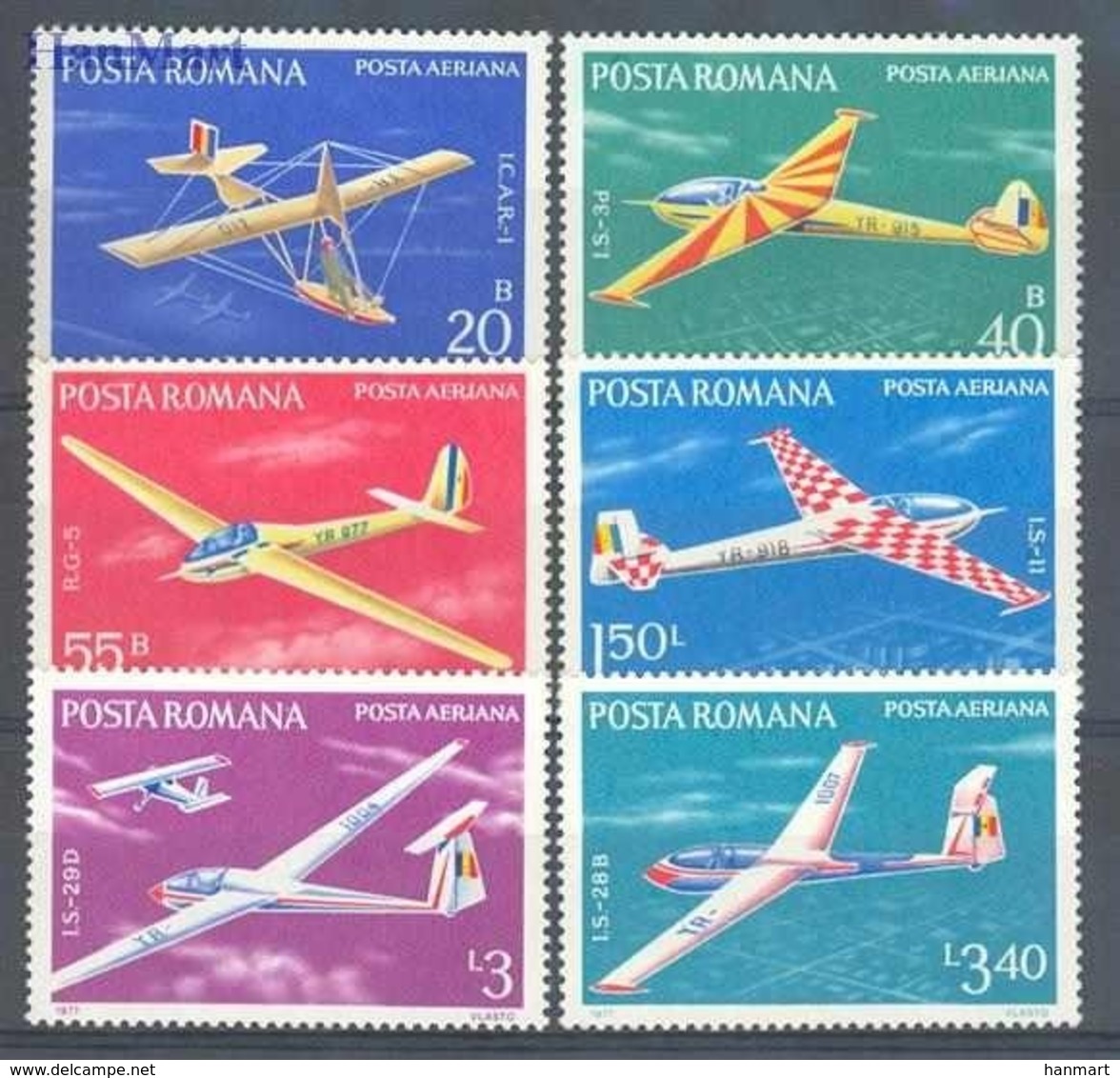 Romania 1977 Mi 3411-3416 MNH ( ZE4 RMN3411-3416 ) - Autres & Non Classés