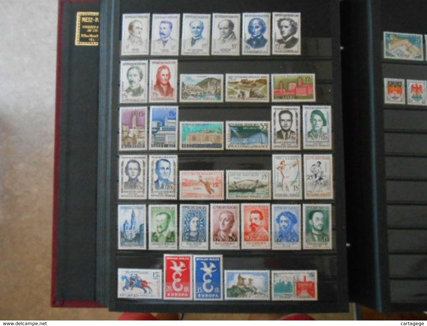 FRANCE ANNEE COMPLETE 1958 (YT 1142/1188)** - 1950-1959