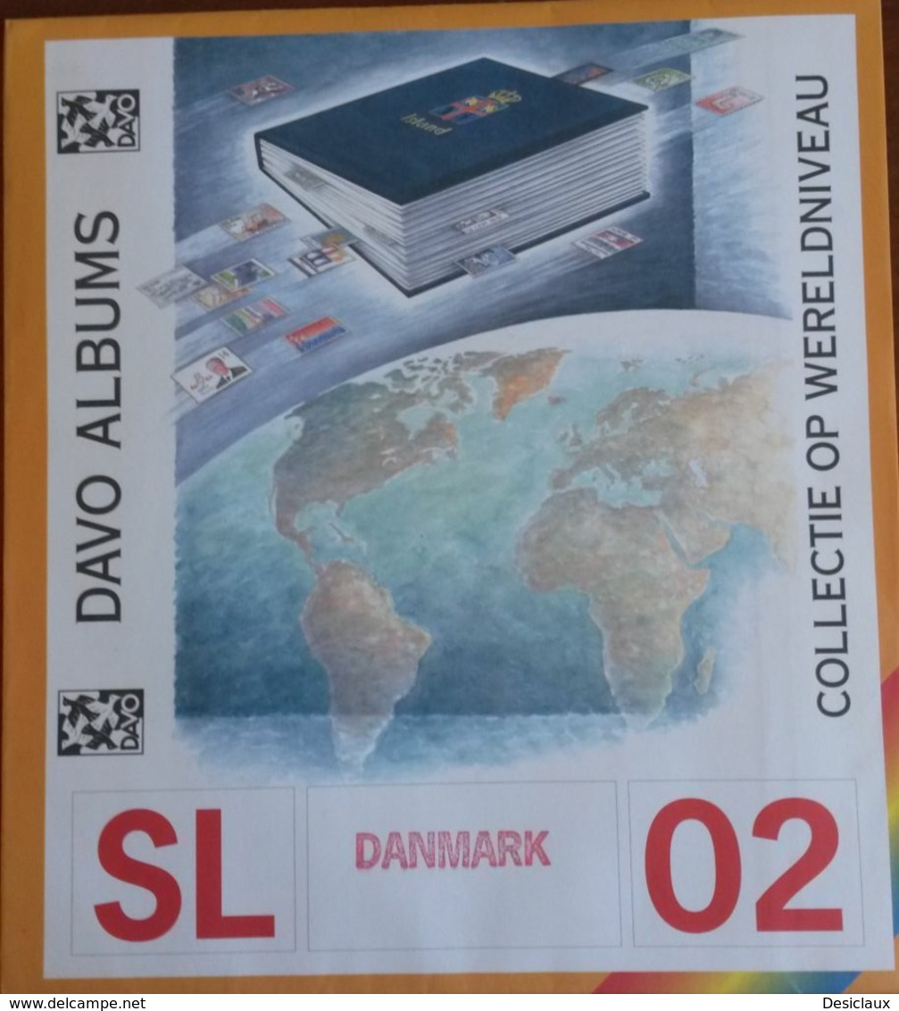 Supplément DAVO Danemark/Danmark  Année 2002     SL 02 Comportant Les Feuilles N° 100, 101, 102, Et B14     TB. - Non Classés