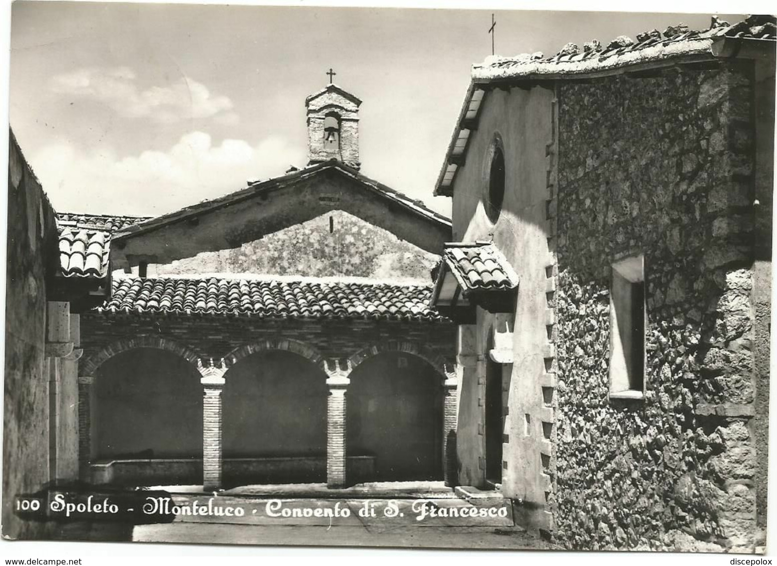 T3619 Monteluco Di Spoleto (Perugia) - Ingresso Al Convento Di San Francesco / Viaggiata 1961 - Otros & Sin Clasificación