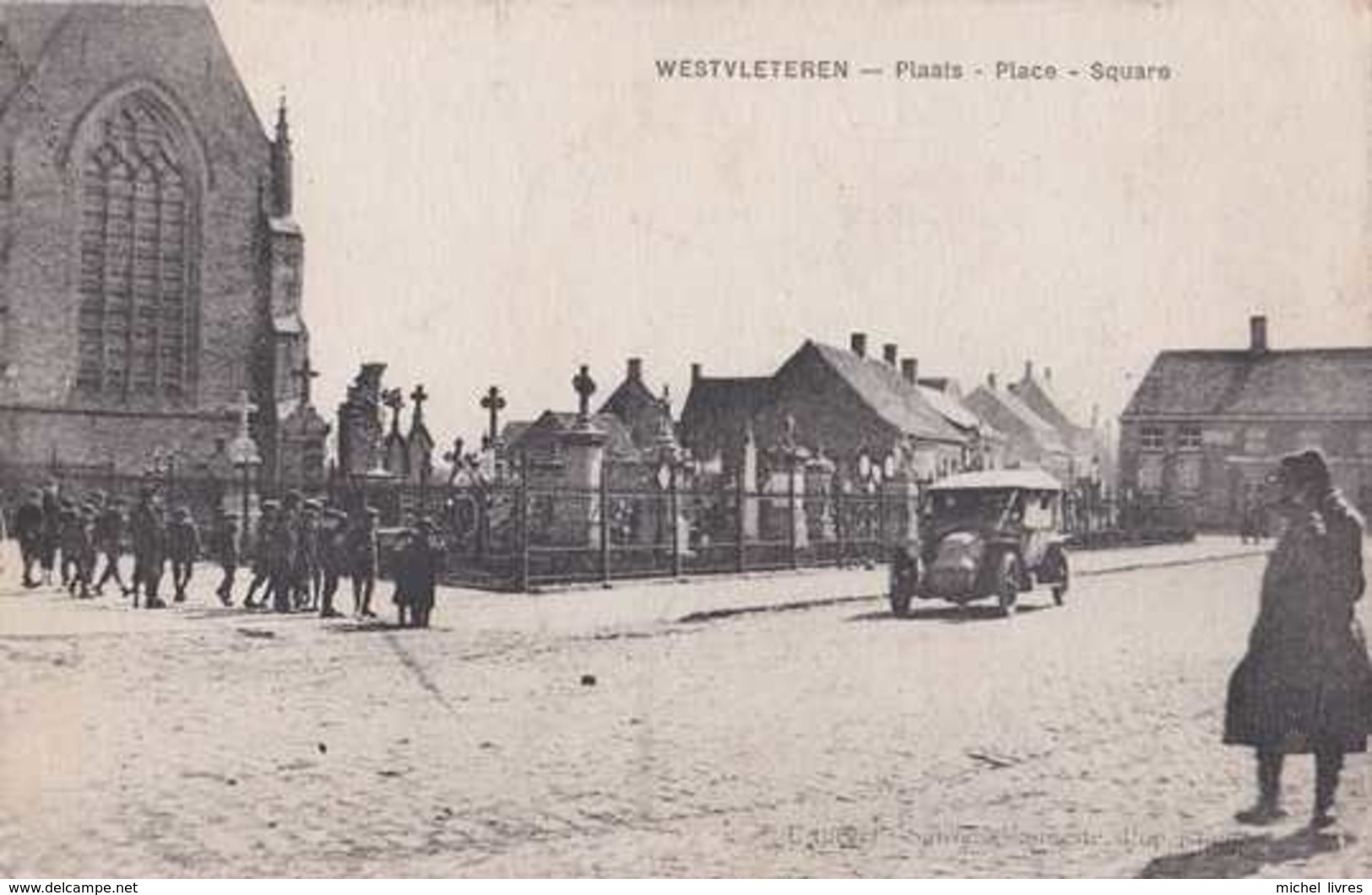 Westvleteren - Plaats - Place - Circulé - Animée - Vleteren - TBE - Vleteren