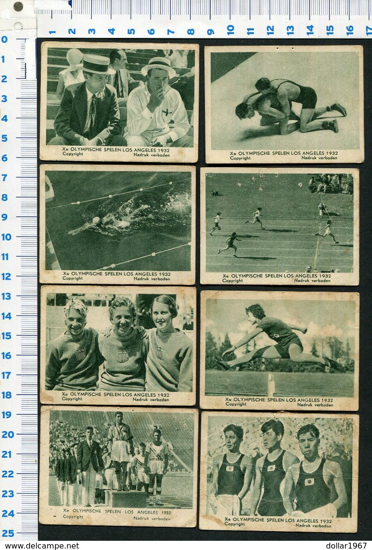 27 Stuks : Olympisch Spelen LA - Los Angeles 1932.-   Used , 2 Scans For Condition. (Originalscan !! ) - Trading Cards