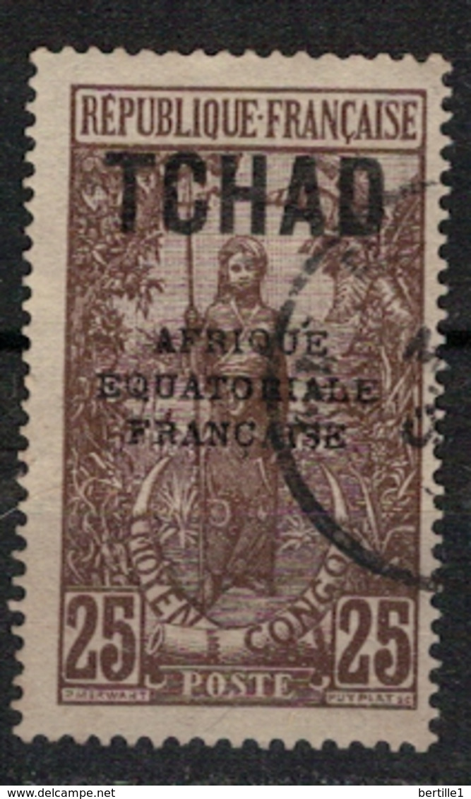 TCHAD       N°  YVERT :     26  OBLITERE       ( OB   9 / 05 ) - Used Stamps