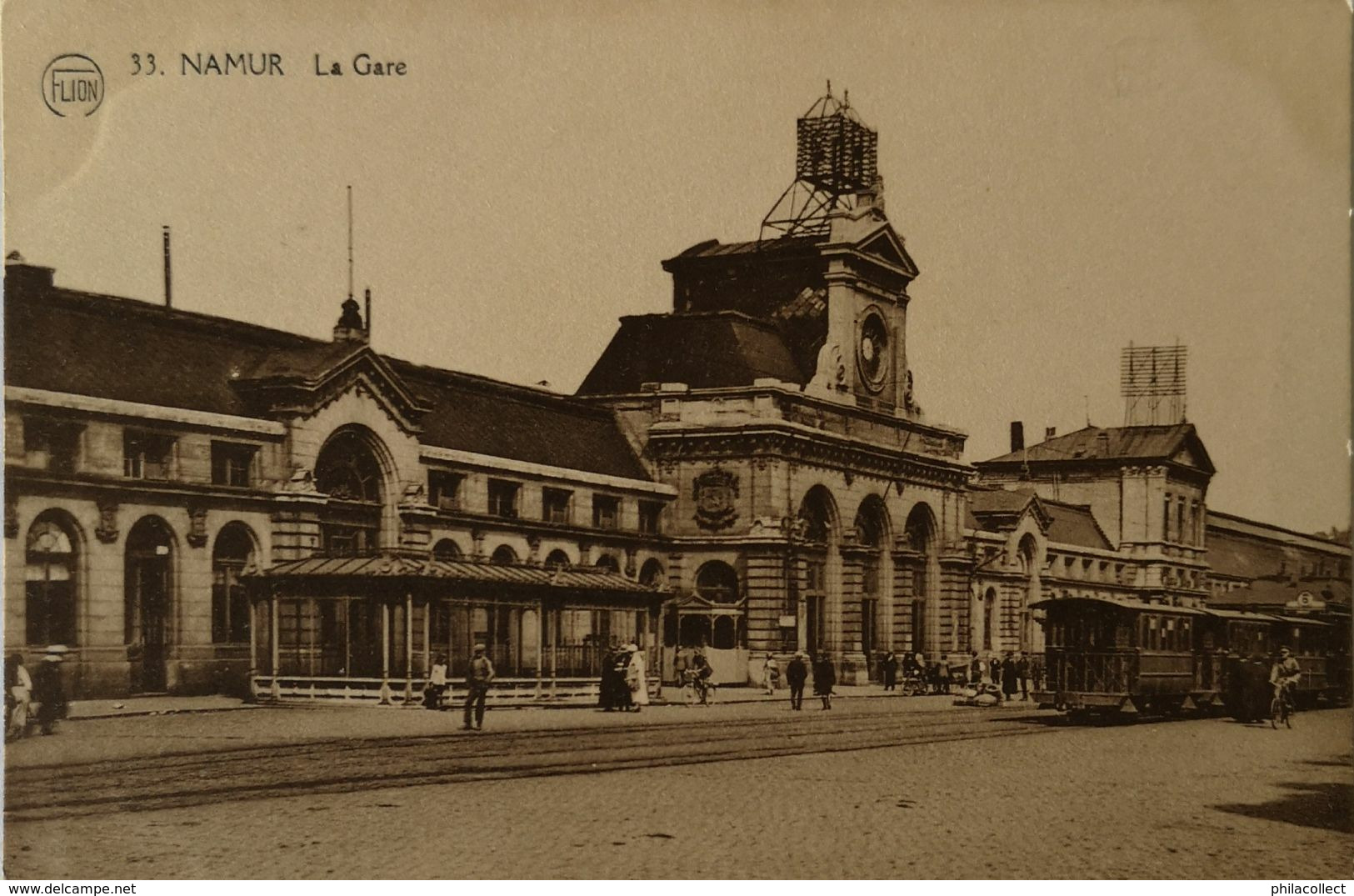 Namur // LA Gare ( Diff. Vue) Avec Tram 19?? Ed. Flion - Rare - Namen