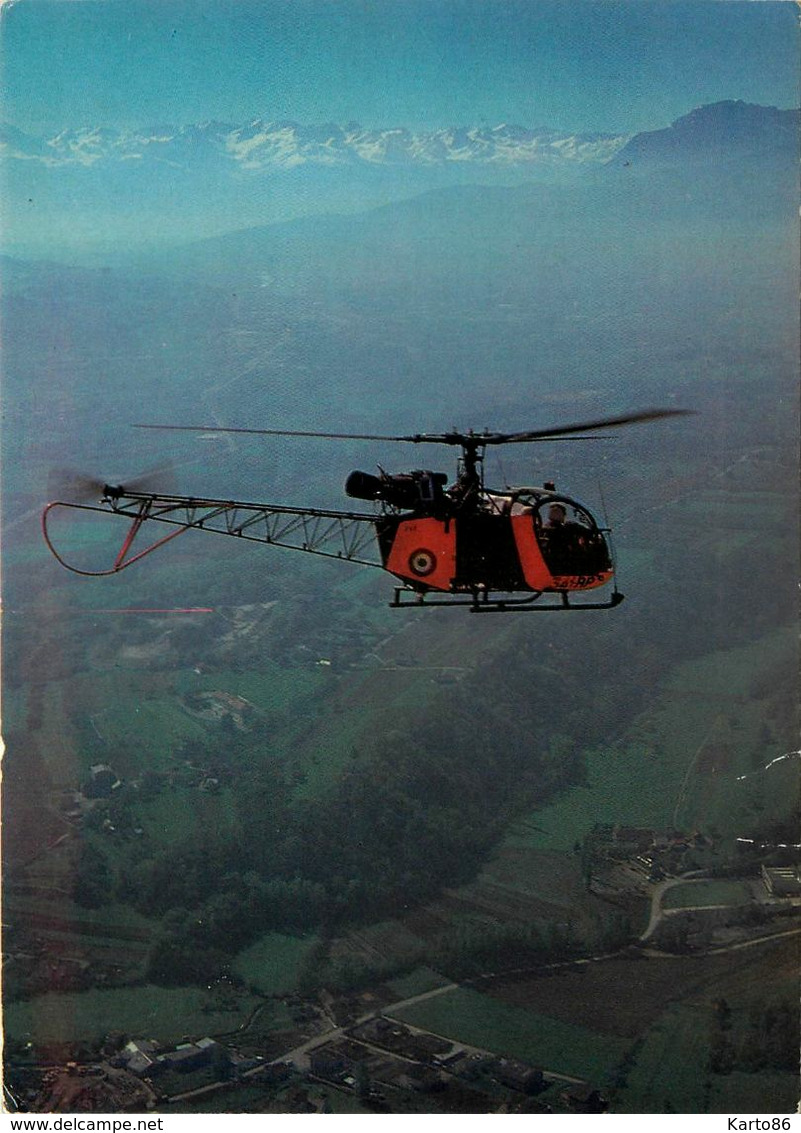 Thème Aviation * Hélicoptère * Aérospatiale * Alouette 3 III * Liaisons Et Missions Diverses - Helicopters