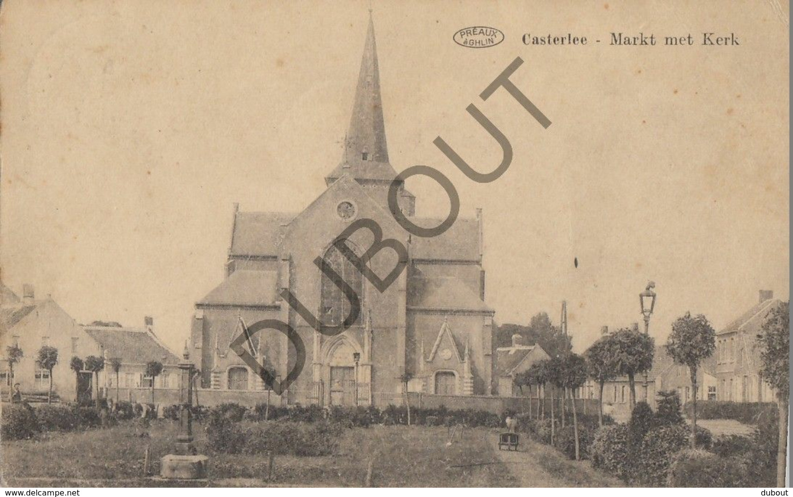 Postkaart - Carte Postale KASTERLEE - Markt Met Kerk   (B705) - Kasterlee