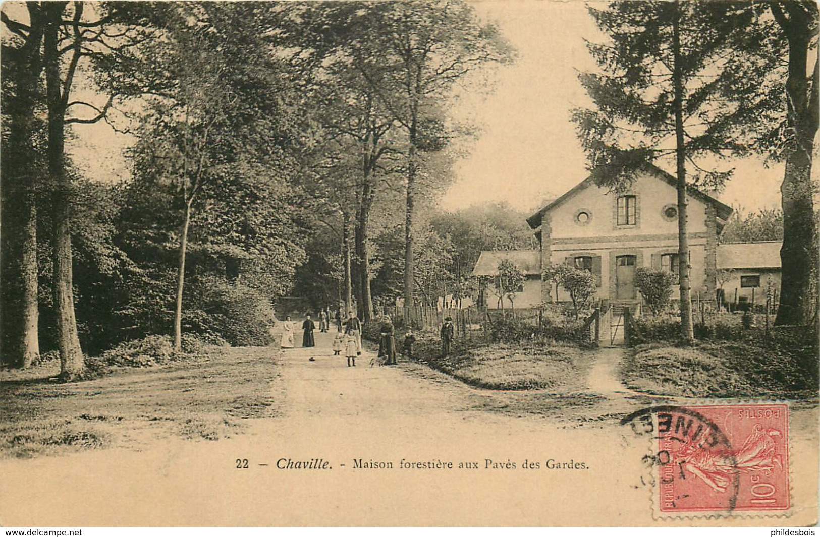 HAUTS DE SEINE  CHAVILLE  Maison Forestiere Aux Pavés Des Gardes - Chaville