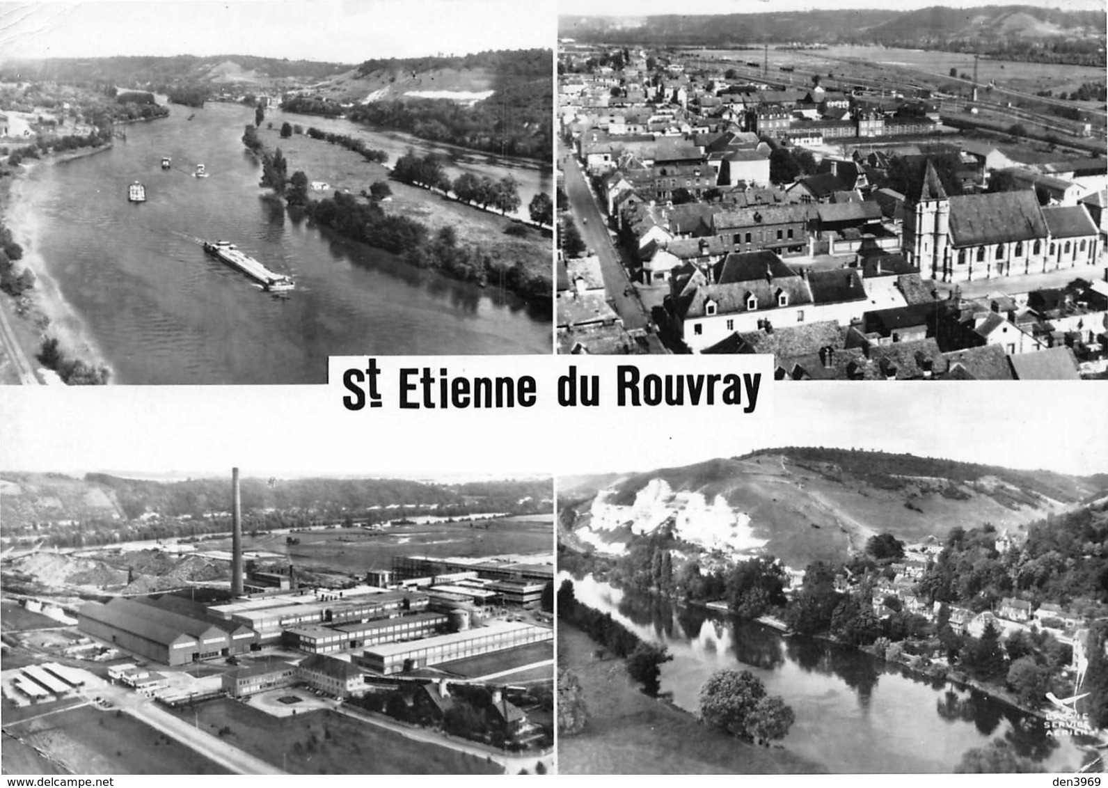 SAINT-ETIENNE-du-ROUVRAY - Papeteries De La Chapelle - La Gare - Quartier De L'Eglise - Les Bords De La Seine - Saint Etienne Du Rouvray
