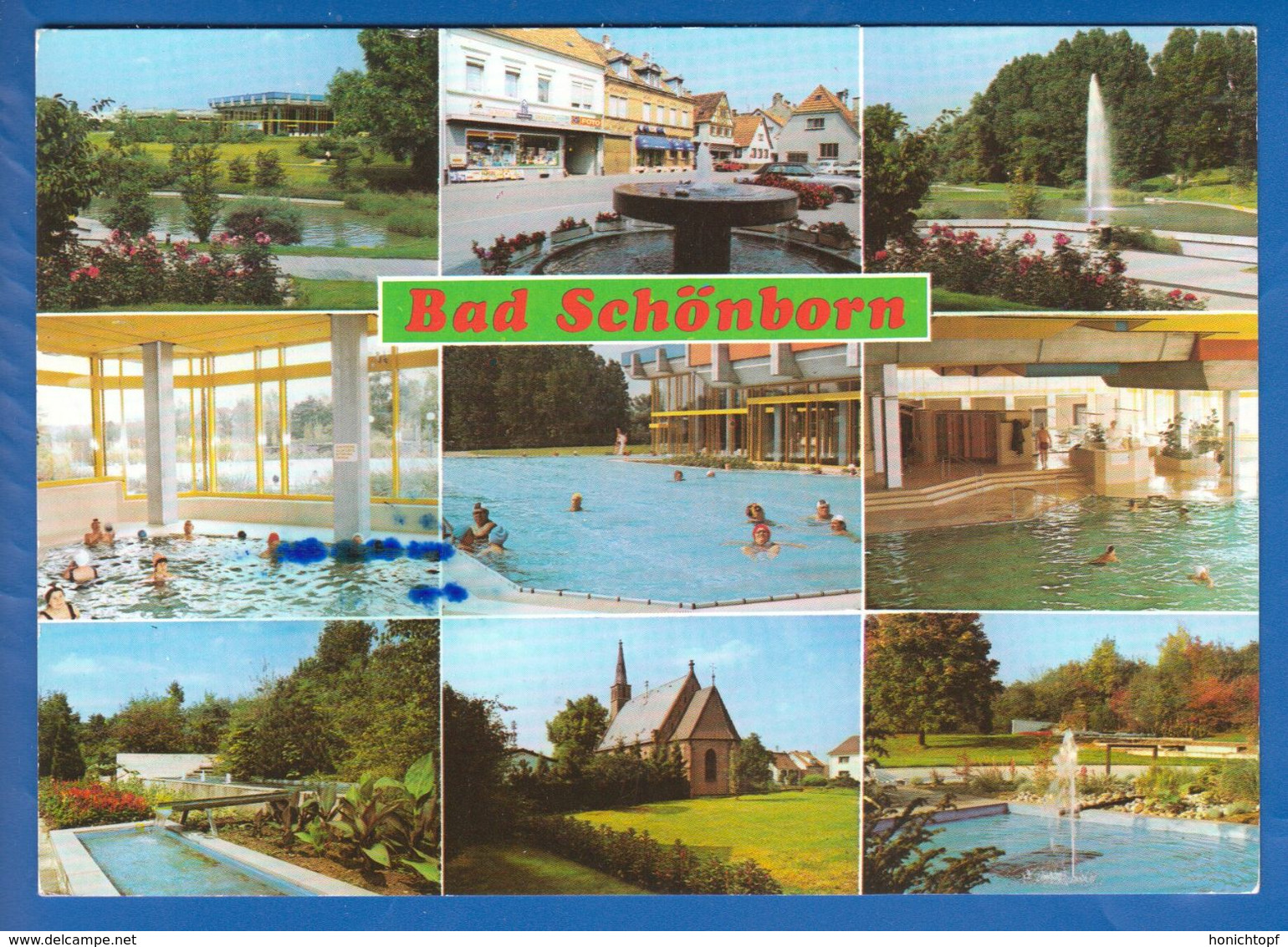 Deutschland; Bad Schönborn; Multibildkarte - Bad Schoenborn