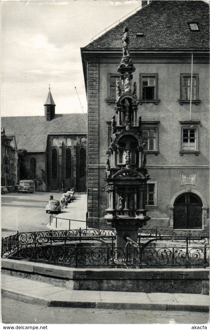 CPA AK Rottweil Am Neckar Marktbrunnen (922367) - Rottweil