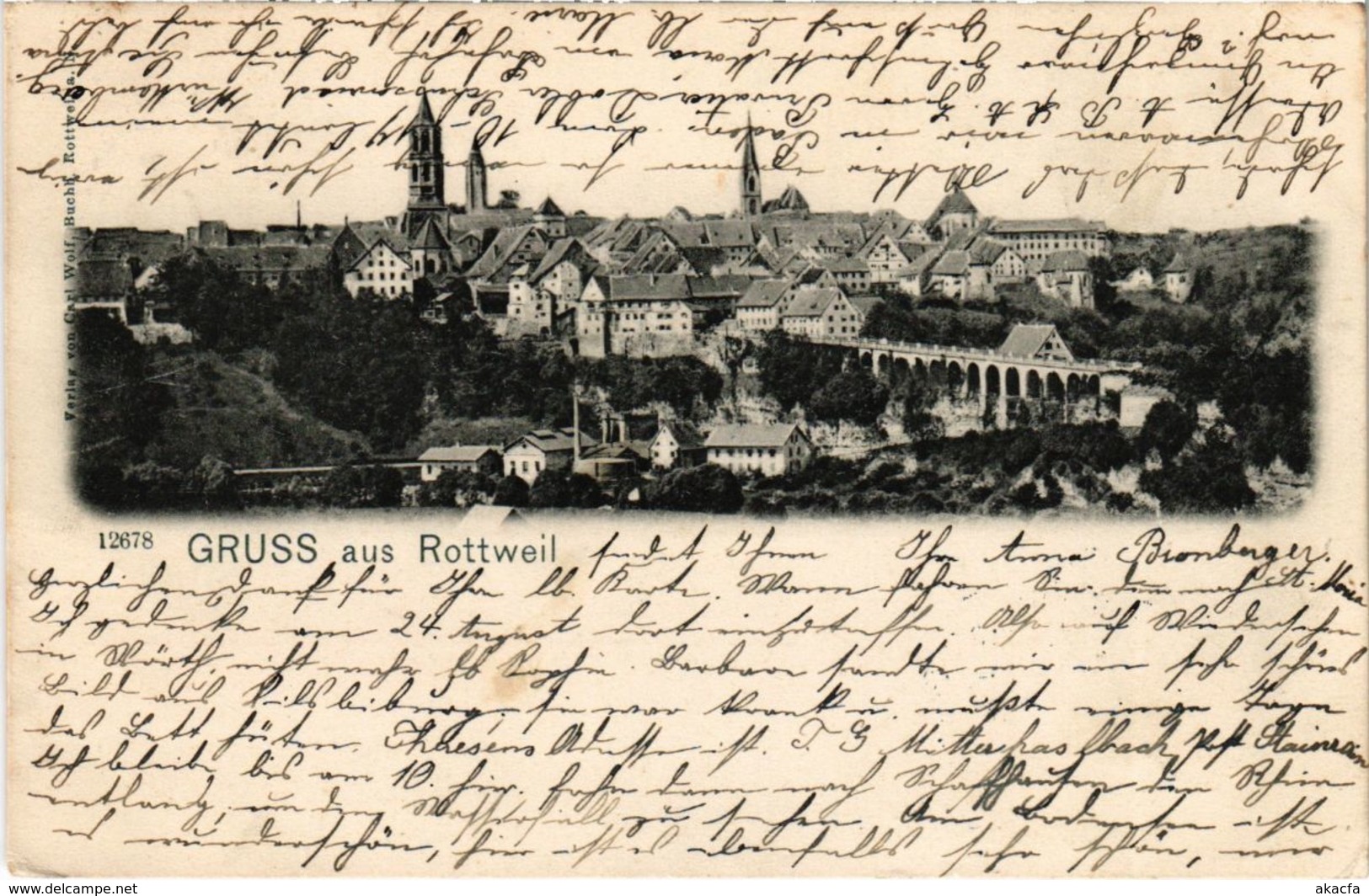 CPA AK Gruss Aus Rottweil (922399) - Rottweil