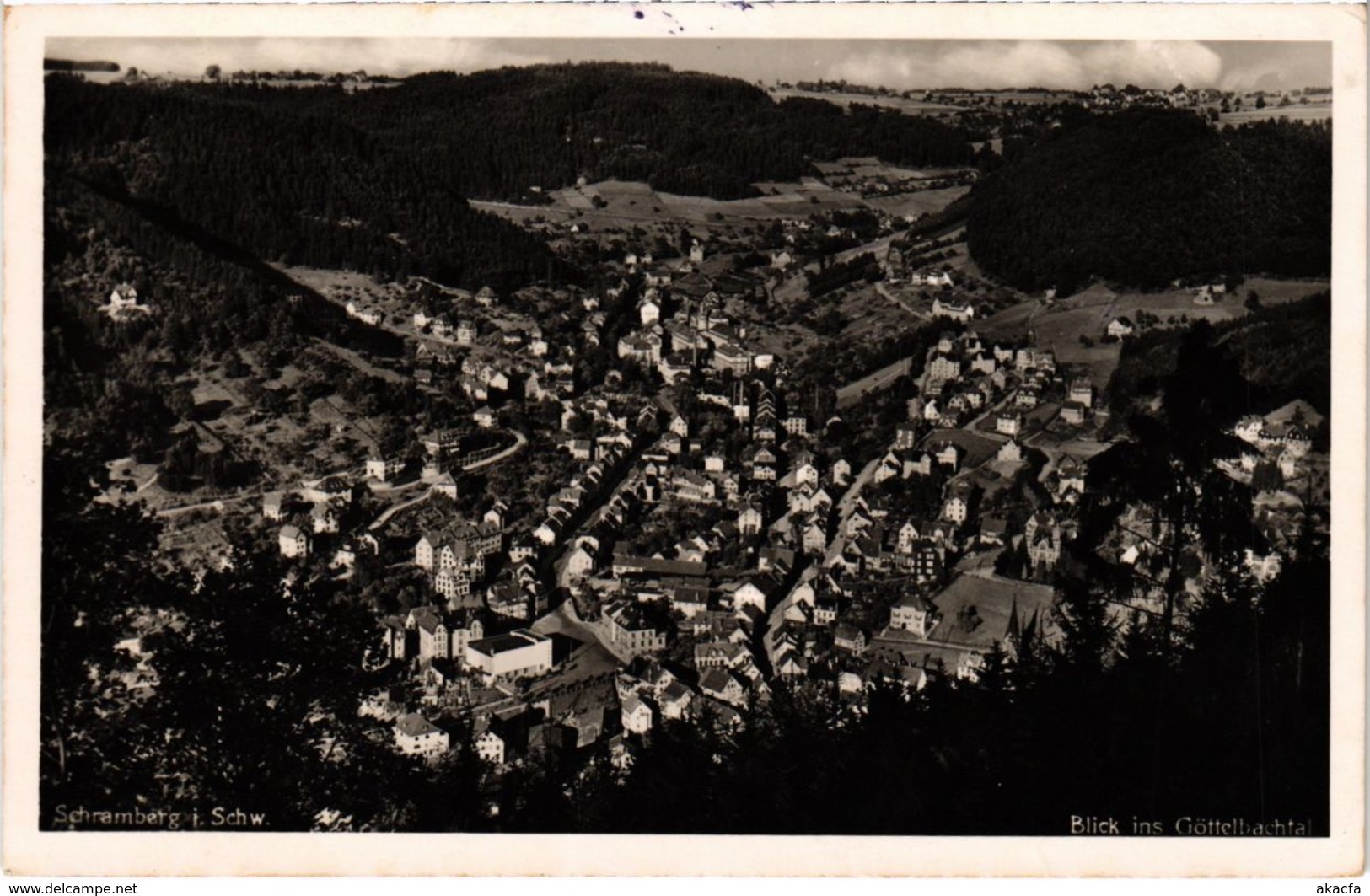 CPA AK Schramberg I. Schw. Blick Ins Gottelbachtal (922483) - Schramberg