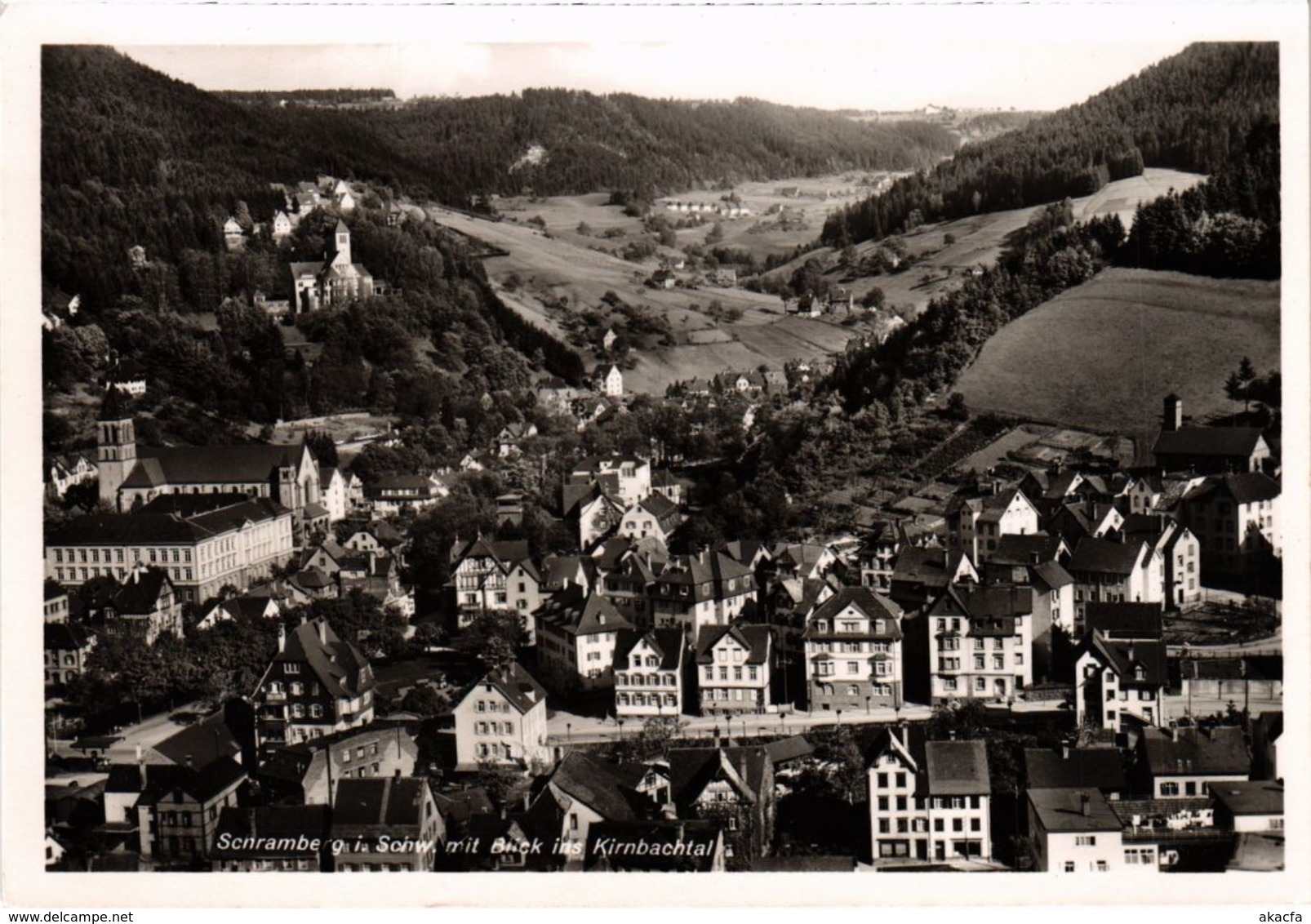 CPA AK Schramberg I. Schw. Mit Blick Ins Kirnbachtal (922504) - Schramberg