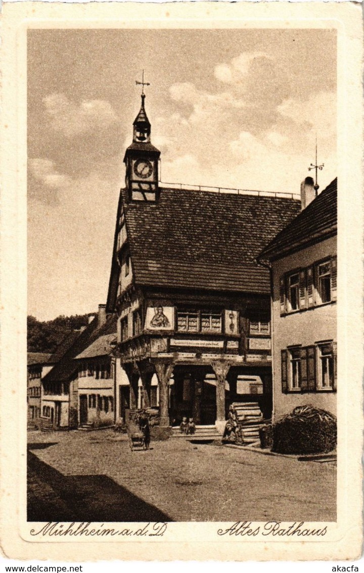 CPA AK Muhlheim A. D. D. Altes Rathaus (922566) - Müllheim