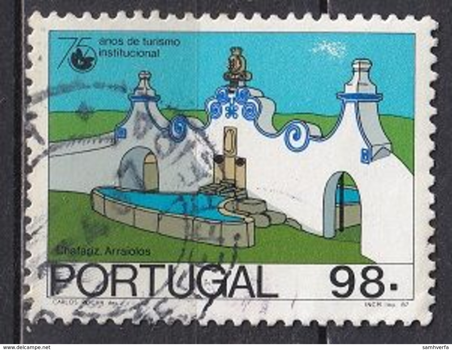 Portugal 1987 - The 75th Anniversary Of Tourism - Used Stamps