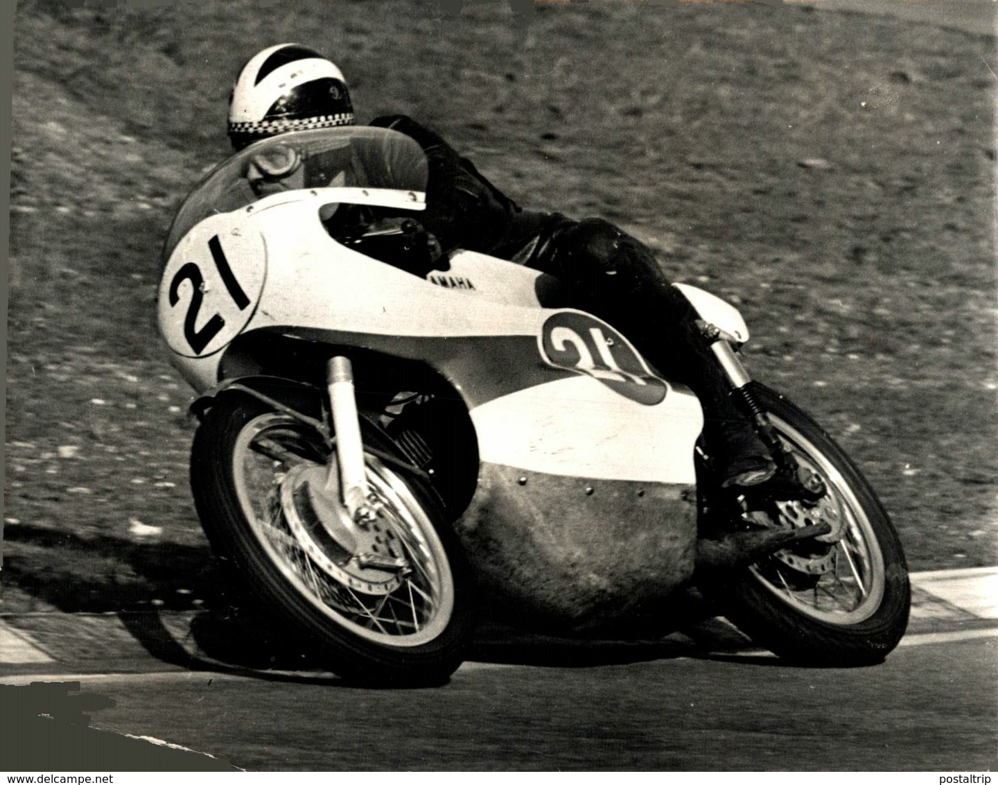 KING OF BRANDS MEETING PHIL READ 1965 YAMAHA 20*15cm Motocross Course De Motos MOTORCYCLE - Automobile