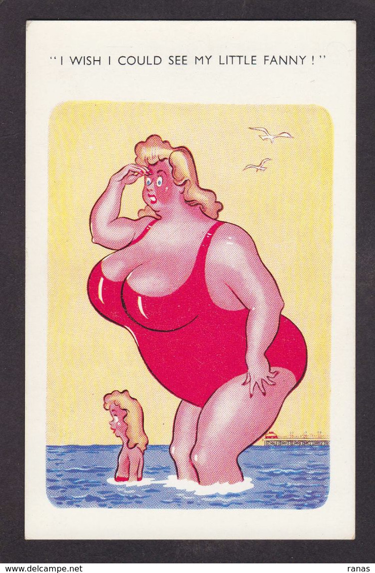 CPSM Pin Up Grosse Gros Femme Women Fat Woman Non Circulé érotisme - Pin-Ups