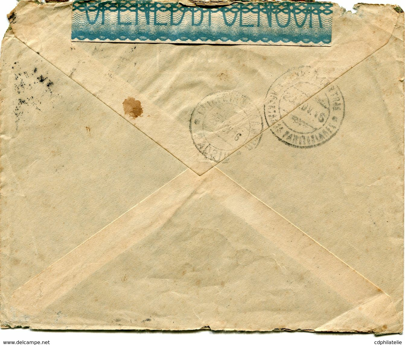 EGYPTE ENTIER POSTAL CENSURE AVEC COMPLEMENT D'AFFRANCHISSEMENT DEPART CAIRO 9 XI 16 POUR L'ESPAGNE - 1915-1921 Protettorato Britannico