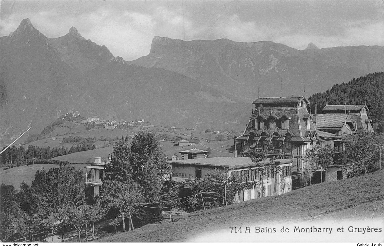 Bains De Montbarry Et Gruyères - Dent De Broc - Dent De Bourgoz - Broc