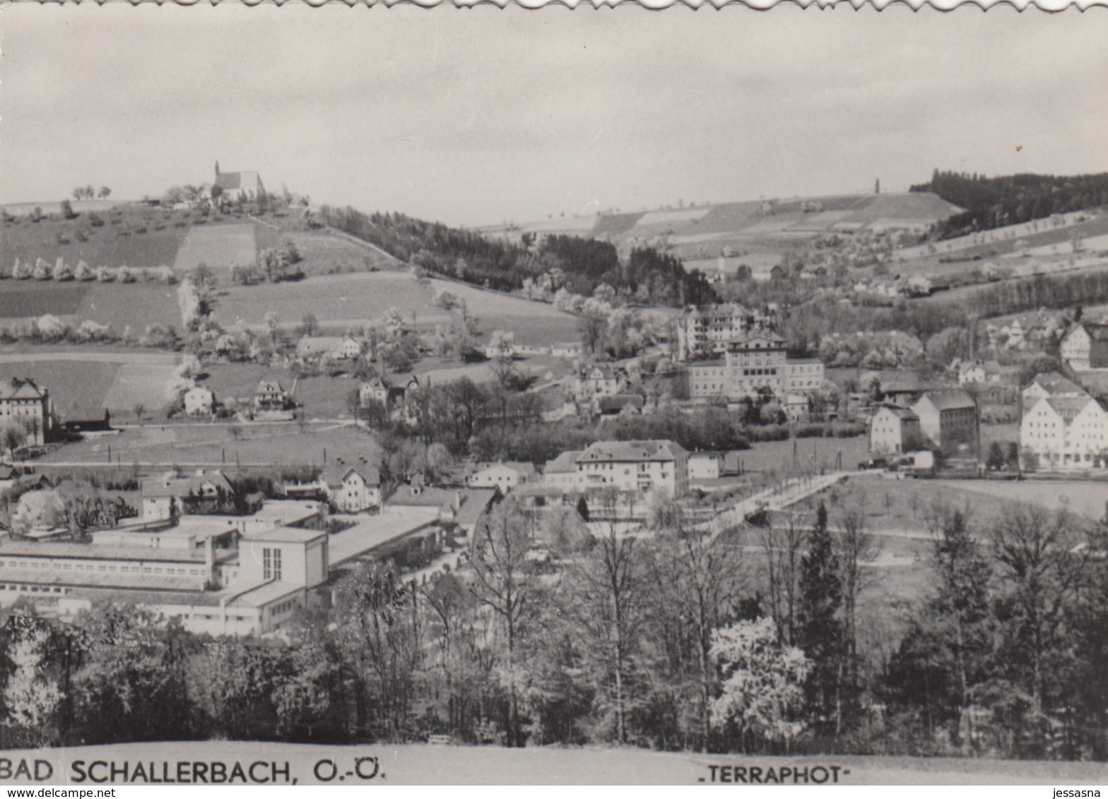 AK - BAD SCHALLERBACH - Teilansicht Der Gemeinde 1950 - Bad Schallerbach