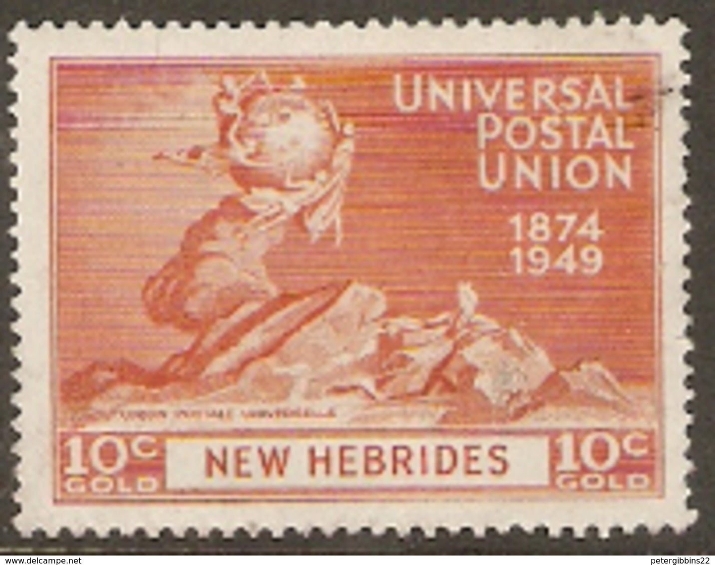 New Hebrides  1949   SG 64  P.U.C 10c  Mounted Mint - Nuovi