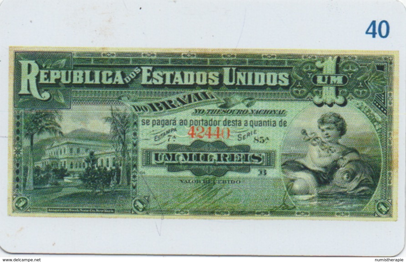 Brésil : Billet De Banque 1942 - Sellos & Monedas