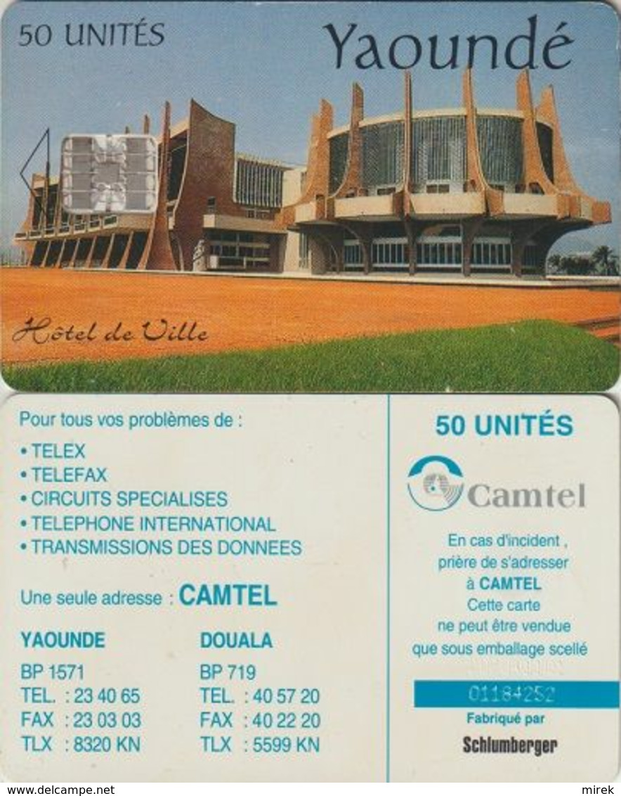 390/ Cameroon; P22. Yaoundé, Camtel - Cameroun