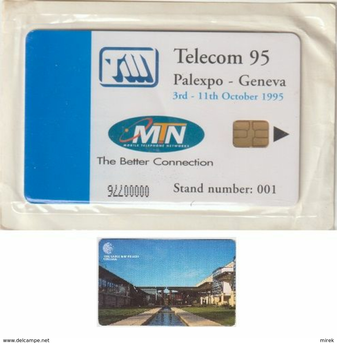 398/ South Africa; MTN, Demo Card, D1. C+W College, Mint - Südafrika