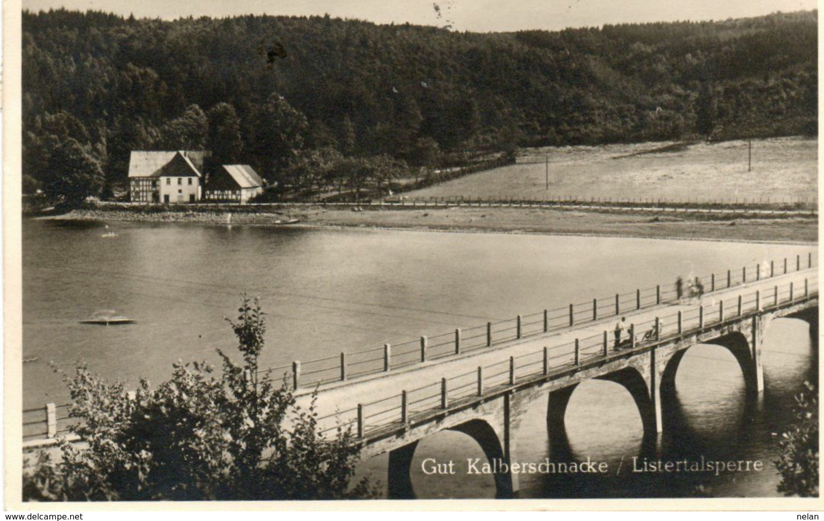 GUT KALBERSCHNACKE  LISTERTALSPERRE - FOTO OTTO OLPE - Attendorn